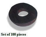 Wooden Beads - Handcrafted Round Beads, Customizable Sizes & Colors | Durable, Versatile for Jewelry Making & Crafting, 100 Pieces