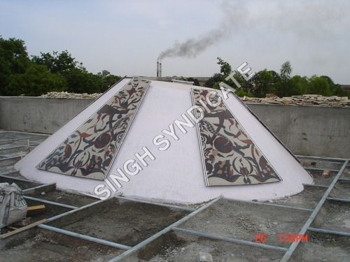 Fiberglass Painting Dome
