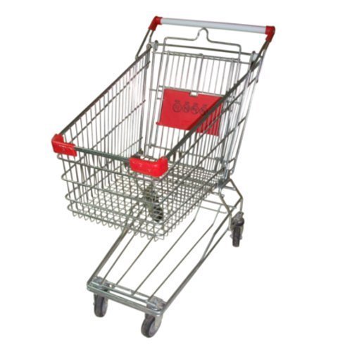 Stainless Steel Shopping Trolley