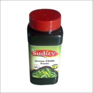 Natural Green Chilli Paste