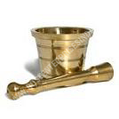 Brass Mortar & Pestle