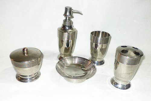 Nickel Bathroom Set