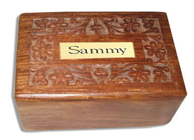 WOODEN URNS