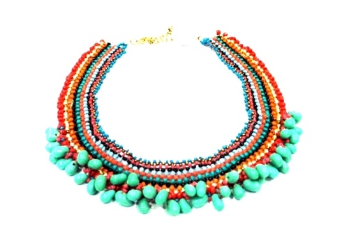 SEMI PRECIOUS STONE NECKLACE