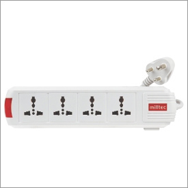 EON 4+1 Power Strip 2 Mtr. Wire