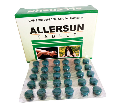 Allersun Tablet:anti- Allergic Herbal Medicine Age Group: Suitable For All Ages