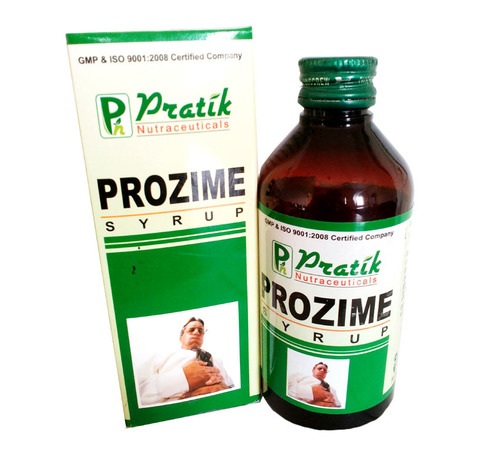 Prozime Syrup (Digestive Tonic & Enzyme) Ayurvedic Medicine Age Group: For Children(2-18Years)