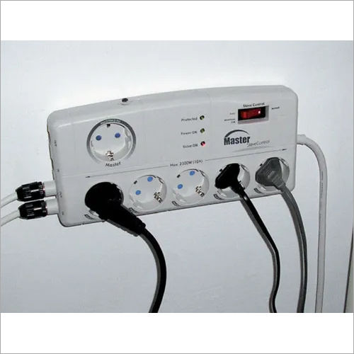 White Surge Protector Device