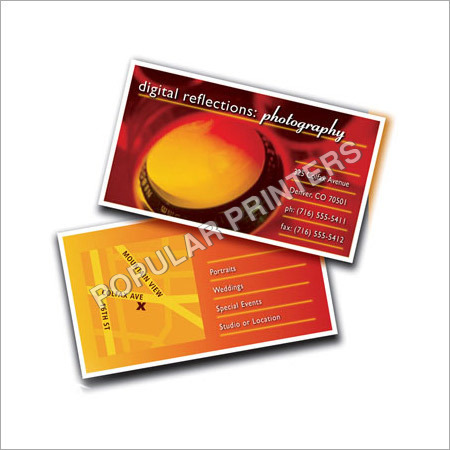 Printed Business Cards