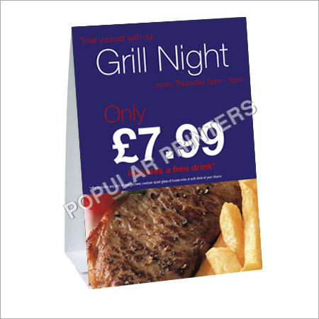 Printed Tent Cards