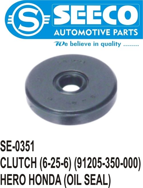 Clutch (Oil Seal) For Use In: Bike