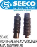 FOOT BRAKE WIRE COVER RUBBER