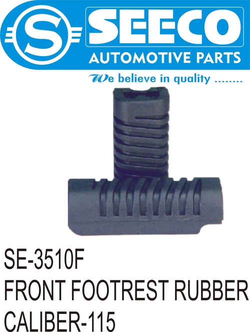 FRONT FOOTREST RUBBER