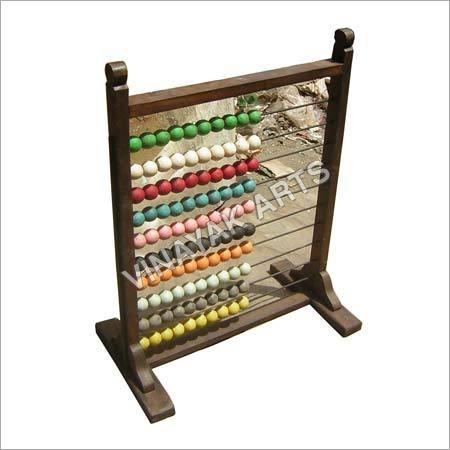 Multicolor Wooden Metal Abacus