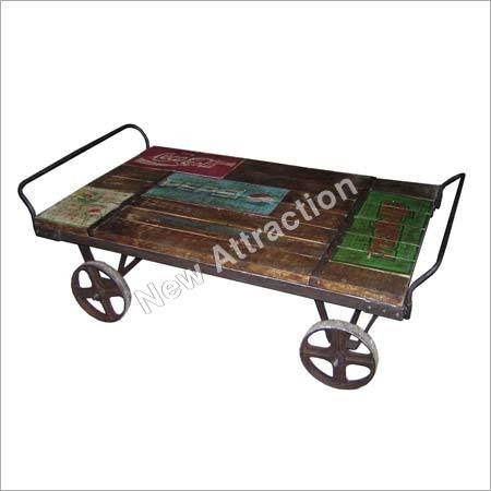 Recycled Wooden Trolley