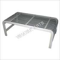 Iron Coffee Table - Color: Silver
