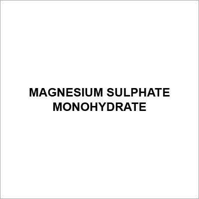 Magnesium Sulphate Monohydrate