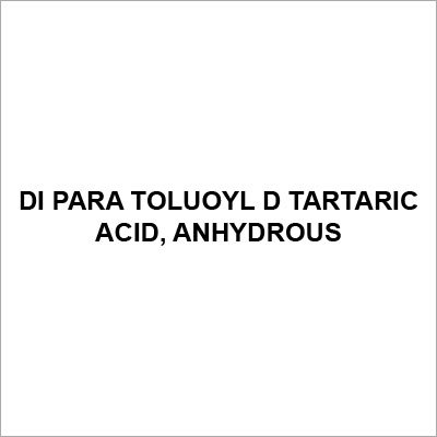 Di-1,4-Toluoyl-D-Tartaric Acid Monohydrate