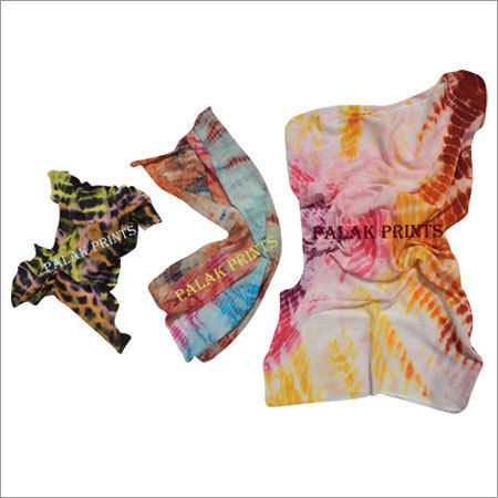 Cotton Tie Dye Scarves 