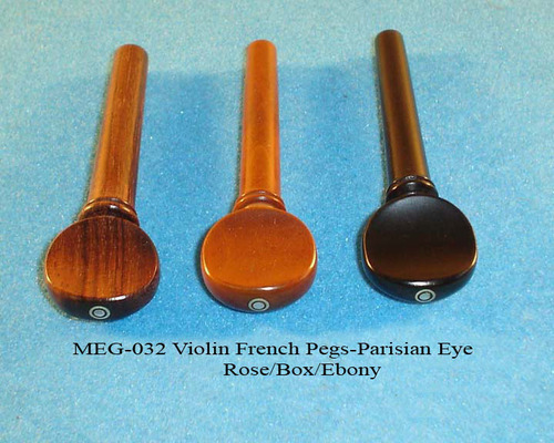 Violin French Pegs with Parisian Eye.