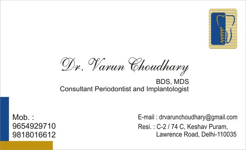 Multicolor Visiting Cards