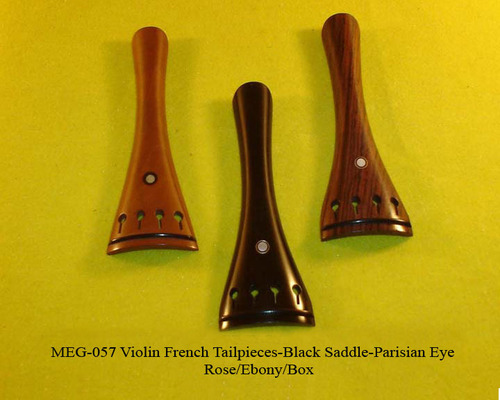 Violin French Tailpieces with Parisian Eyes.