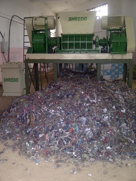 Waste Shredder - Two Shaft Cutter, All Sizes Sheet Capacity | Easy Installation, Low Speed, High Torque, Low Noise