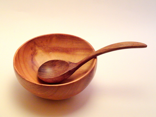 Wooden Soup Bowls