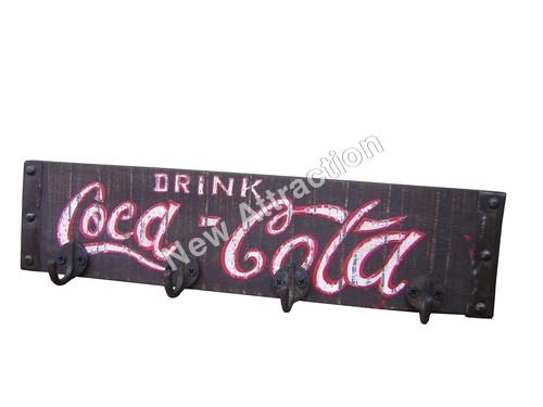 Coco Cola Logo Hanging Hooks