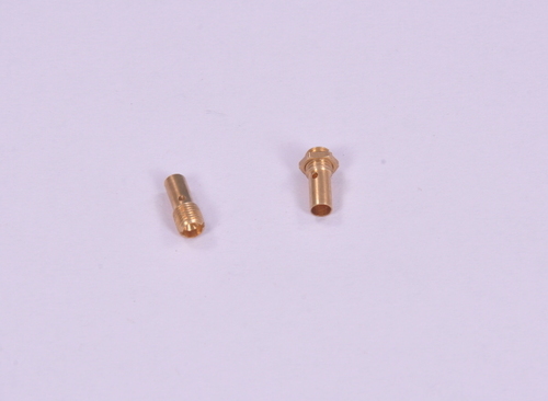 Brass Auto Turned Components with Hex Nut