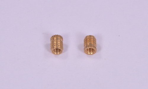 Brass Wood Inserts - 6x10mm, Corrosion Resistant, Durable Material, Easy Installation, Secure Fastening, Strong Grip, Metric Thread