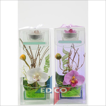 Elegant Orchid Tealight Holder