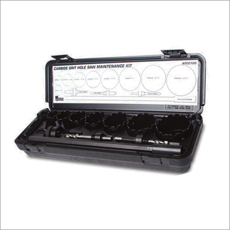 Tungsten Carbide Grit Hole Saw Kit