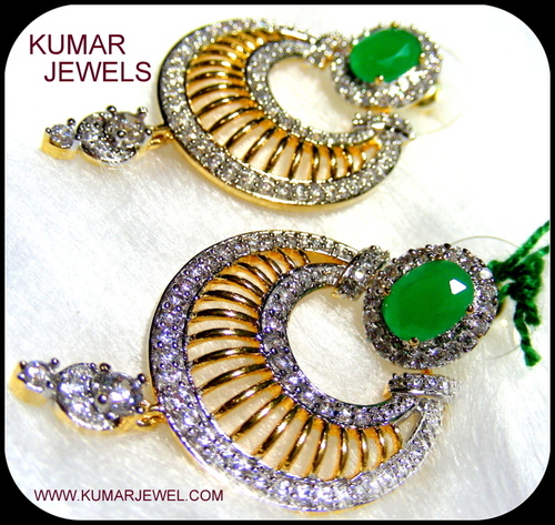 gold plated fancy earring