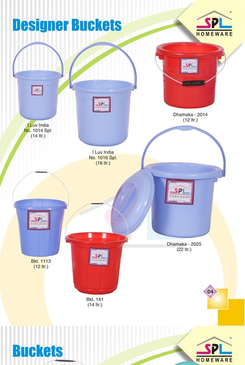 Designer Plastic Bucket