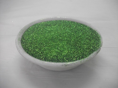 Glitter Powder in Green Colour