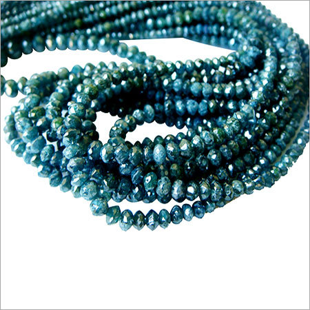 Rough Faceted Diamond Beads