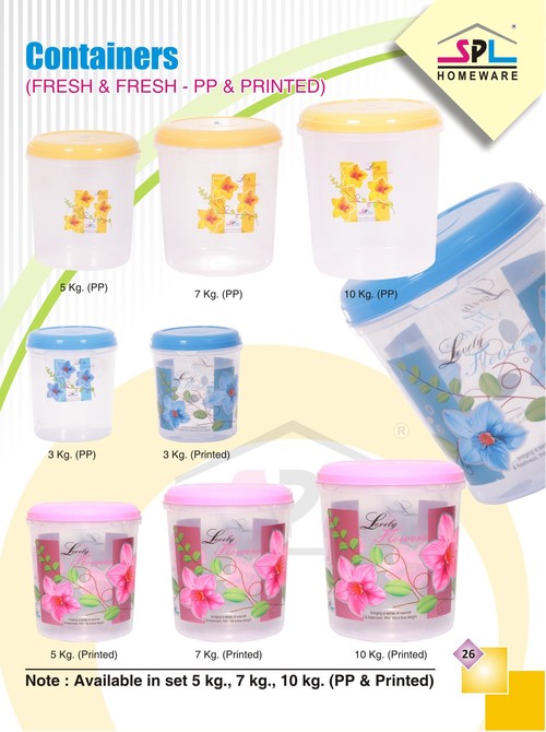Fresh & Fresh-PP & printed container