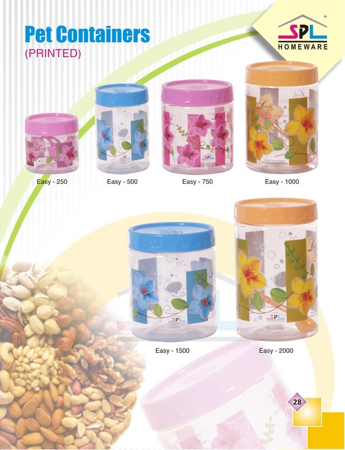 Printed container