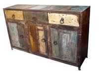 Reclaimed Wooden Sideboard