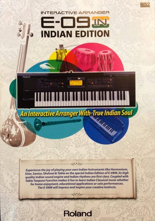 Roland E09 Indian Interactive Arranger