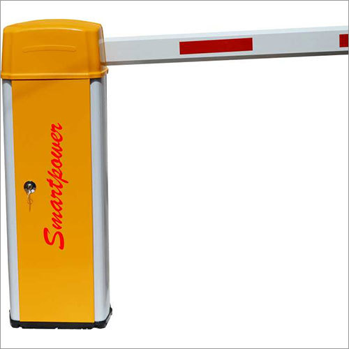 Yellow Automatic Boom Barrier