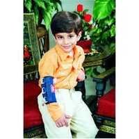 Elbow Immobilizer - Nylon Foam, Adjustable Dimensions, Blue | Adjustable Straps, Breathable Fabric, Comfortable Fit, Lightweight, Removable Liners