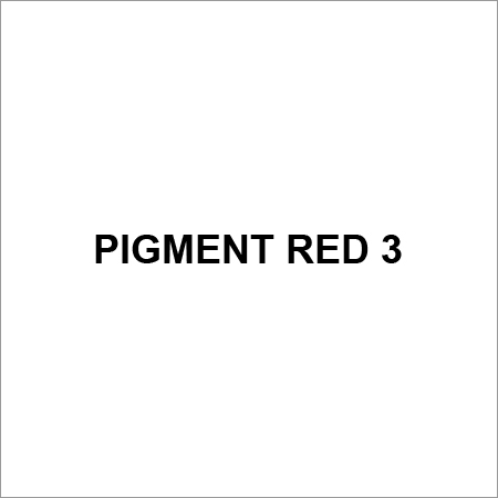 Pigment Red 3