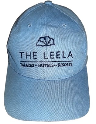 Light Blue logo Printed Promotional Cap