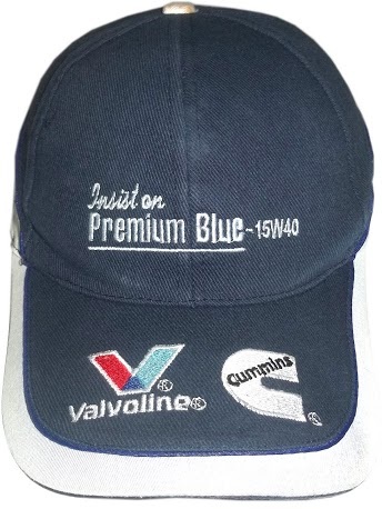 Dark Blue Printed Promotional Cap