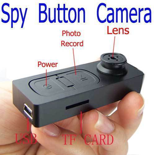 Button Spy Camera