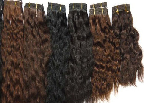 deep wave coloured hair extensions