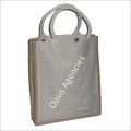 Cotton Webbing Handle Jute Bags