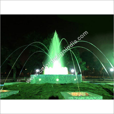 Water Fountains - Fiberglass, Variable Dimensions, LED Lighting | Multiple Nozzles, Outdoor Decor, Relaxing Ambiance
